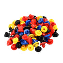100pcs Premium Quality Silicone Tattoo Machine Needle Grommets Nipples - Assorted Color