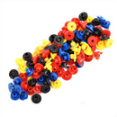 100pcs Premium Quality Silicone Tattoo Machine Needle Grommets Nipples - Assorted Color