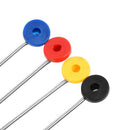 100pcs Premium Quality Silicone Tattoo Machine Needle Grommets Nipples - Assorted Color