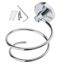 Stainless Steel WALL MOUNTED Hair Dryer Blower Holder Storage Organizer Hanger Stand Rack Shelf for Bathroom Washroom