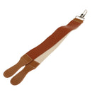 Double Layers Artificial Leather + Canvas Sharpener Strop Straight Tool Sharpening Shaving Belt Strap - 50cm Long
