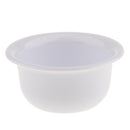 Durable White Plastic Men's Salon Hairdressing Shaving Mug Soap Bowl Barber Beard Shave Brush Soap Mug Cup