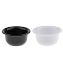 Durable White Plastic Men's Salon Hairdressing Shaving Mug Soap Bowl Barber Beard Shave Brush Soap Mug Cup