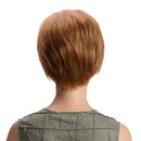 Blonde Short Beautiful Fashion Wig Natural Huamn Hair Full Wigs for Women Cosplay Daily Dress