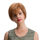 Blonde Short Beautiful Fashion Wig Natural Huamn Hair Full Wigs for Women Cosplay Daily Dress