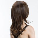 Fancy Natural Women Girls Synthetic Hair Wig Fluffy Medium Wavy Straight Full Head Wig Cosplay Wigs