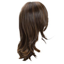Fancy Natural Women Girls Synthetic Hair Wig Fluffy Medium Wavy Straight Full Head Wig Cosplay Wigs