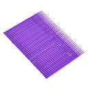 Pack of 100Pieces Disposable Micro Brush Swab Eyelash Extension Applicators Eye Makeup Cosmetic Beauty Tools - Purple