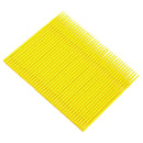 Pack of 100Pieces Disposable Micro Brush Swab Eyelash Extension Applicators Eye Makeup Cosmetic Beauty Tools - Yellow