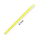 Pack of 100Pieces Disposable Micro Brush Swab Eyelash Extension Applicators Eye Makeup Cosmetic Beauty Tools - Yellow