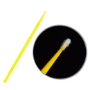 Pack of 100Pieces Disposable Micro Brush Swab Eyelash Extension Applicators Eye Makeup Cosmetic Beauty Tools - Yellow