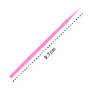 Pack of 100PCS Disposable Micro Brush Swab Eyelash Extension Applicator Brushes for Home Professionals Use - Pink