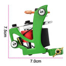 Premium Aluminum Alloy Tattoo Machine Shader Liner 10 Wrap Coils Power Supply for Beginner