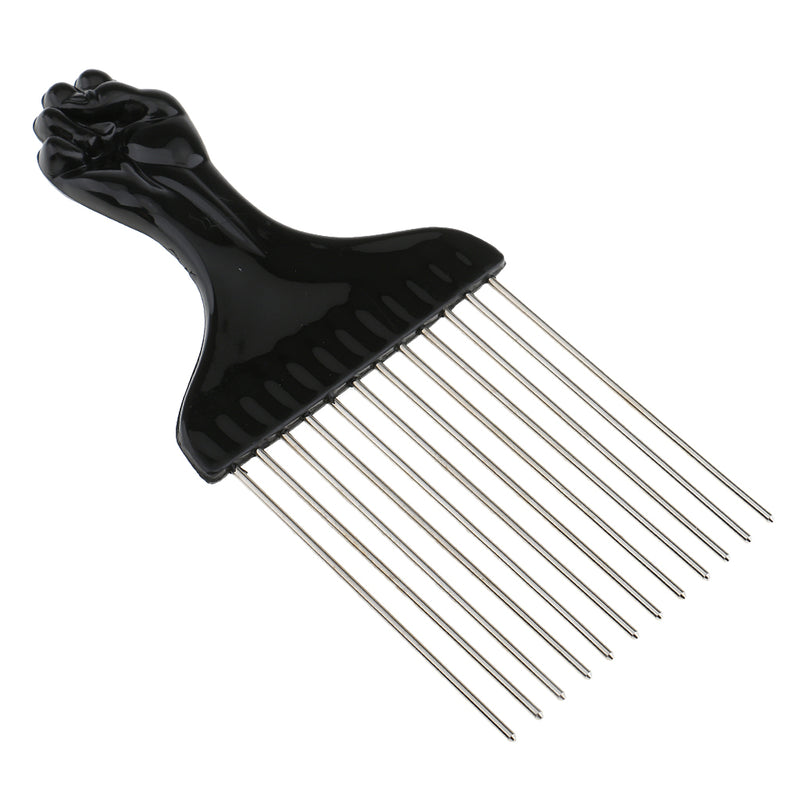 Stainless Steel Salon Hair Cutting Styling Hairdressing Barbers Brush Comb