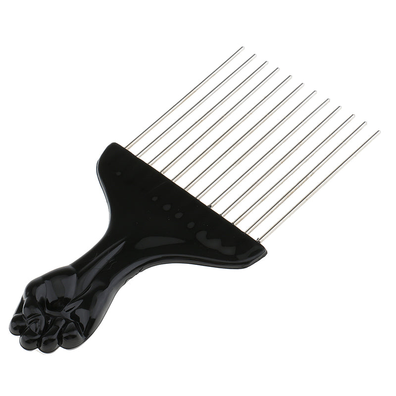 Stainless Steel Salon Hair Cutting Styling Hairdressing Barbers Brush Comb