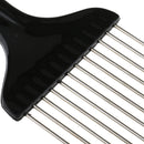 Stainless Steel Salon Hair Cutting Styling Hairdressing Barbers Brush Comb