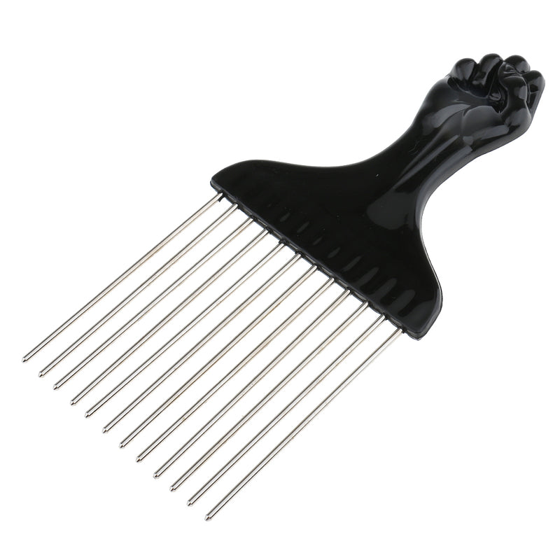 Stainless Steel Salon Hair Cutting Styling Hairdressing Barbers Brush Comb