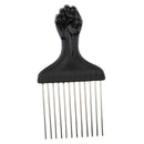 Stainless Steel Salon Hair Cutting Styling Hairdressing Barbers Brush Comb