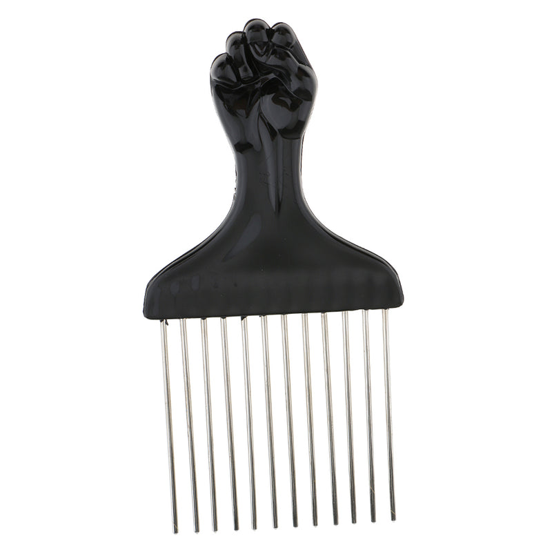 Stainless Steel Salon Hair Cutting Styling Hairdressing Barbers Brush Comb