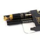 2 Colors Waterproof Long Lasting Black Brown Eyeliner Pencils Fabir Long Eyelashes Mascara Makeup Tool Set for Beginners