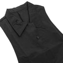 Salon Hairdressing Hair Cutting V-neck Vest Apron Cape Gown for Barber Stylist with Pocket