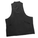 Salon Hairdressing Hair Cutting V-neck Vest Apron Cape Gown for Barber Stylist with Pocket