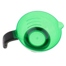 Silicone Anti-Slip Hair Color Dye Tint Bleach Bowl Salon Hair Styling Accessories Green