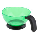 Silicone Anti-Slip Hair Color Dye Tint Bleach Bowl Salon Hair Styling Accessories Green