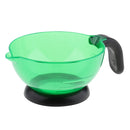 Silicone Anti-Slip Hair Color Dye Tint Bleach Bowl Salon Hair Styling Accessories Green