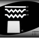 Fashion Hair Coloring Stencil Template Mold Styling Dyeing Hairdressing Accessory
