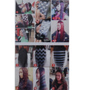 Fashion Hair Coloring Stencil Template Mold Styling Dyeing Hairdressing Accessory