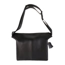 Stylish Fashionable Lightweight Soft Durable Leather Barber Waist Bag Holster Scissors Holder Pouch Black