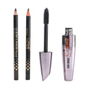2 Pieces Eyebrow Pen Longlasting Lengthening Lashes 3D Mascara Waterproof
