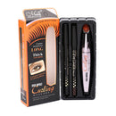 2 Pieces Eyebrow Pen Longlasting Lengthening Lashes 3D Mascara Waterproof