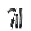 Black Super Long Fiber Thick Mascara Eyelash Extention Makeup with 2 Colors Black Brown Eyeliner Pencils