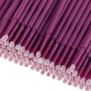 100 Pieces Disposable Eyelash Extension Micro Brushes Applicators Mascara Purple