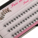 Professional Natural Soft Comfortable Reusable False Eyelash Cluster Extensions 8cm