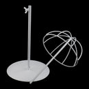 Durable Freestanding Hat Cap Display Rack Holder Organizer Stand White