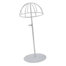 Durable Freestanding Hat Cap Display Rack Holder Organizer Stand White