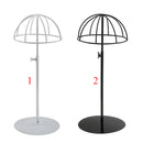 Durable Freestanding Hat Cap Display Rack Holder Organizer Stand White