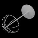 Durable Freestanding Hat Cap Display Rack Holder Organizer Stand White