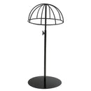 Durable Freestanding Hat Cap Helmet Display Rack Holder Organizer Stand Black