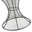 Durable Long Use Metal Hat Cap Helmet Rack Hair Wig Holder Storage Display Stand for Home Shop Use Silver Black