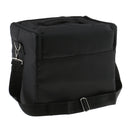 Set Of Professional Large Capacity Zippered Cosmetic Bag Nail Art Tools Case Pouch Organiser With Expandable Tray Salon Beauticians Hairdressers Supplies Black