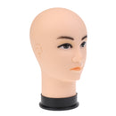 1 Piece Skin Color Male Head Model Wig Hair Hat Glasses Headscalf Scalf Display Stand Mannequin