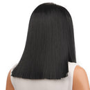 Long Natural Silky Straight Black Heat Resistant Synthetic Hair Lace Front Full Wigs Party Daily Cosplay for Ladies Women