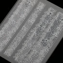 30pcs Fashion 3D Lace Flower Design Nail Art Transfer Nail Stickers Polish Decal Tip Decoration Set