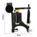 Professional Black Body Art Rotary Tattoo Motor Machine Linner Shader Equipment and Aluminium Alloy Grip Set