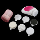 7 In 1 Waterproof Facial Cleaner Brush Electric Face Skin Clean Scrubber