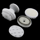 4 In 1 Body Skin Cleaner Brush Electric Bath Shower Clean Scrubber Massager